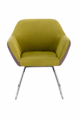 Scaun tapitat Maxim maro/verde - Img 2