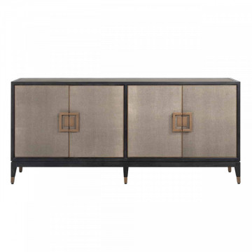 Servanta din lemn de stejar Bloomingville 193 cm, 4 usi - Img 3