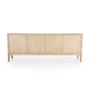 Servanta Harvey din lemn de stejar 200x40x75 cm