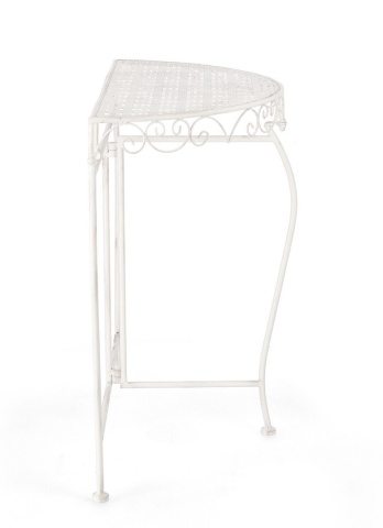 Set de 2 Console Emily, din Oțel vopsit epoxidic, 75x36x75 cm - Img 5
