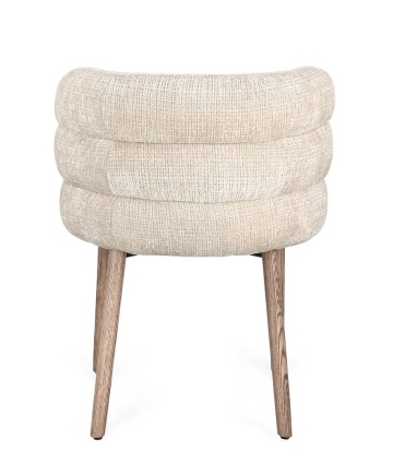 Set de 2 scaune Ilma tapitate 60x63x78 cm - Img 4