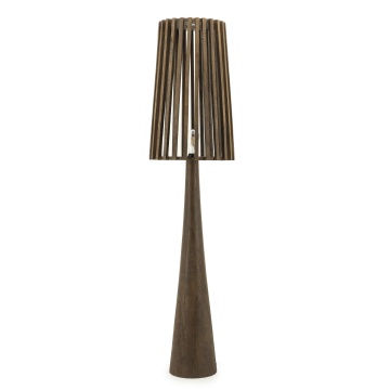 Veioza din lemn de mango maro 162 cm