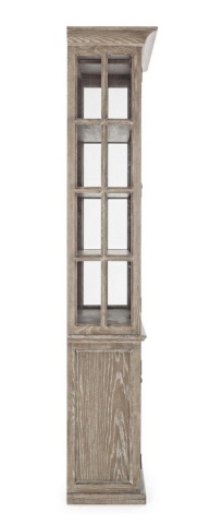 Vitrină Columbia cu 4 uși, din lemn de frasin, finisaj nitrocelulozic, 124x43x230 cm - Img 4