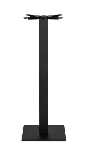 Bază pentru masă Giunone, din fontă și oțel, reglabilă, finisaj negru, înălțime 108 cm, bază 40x40 cm - Img 2