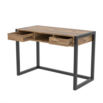 Birou cu 2 serare din pal melaminat Ogene pin 105 cm - Img 6