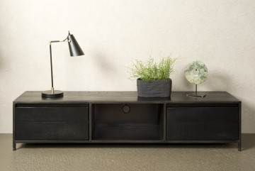 Comoda TV din mango 180 cm - Img 2