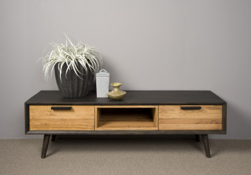 Comoda TV din stejar 152 cm - Img 2