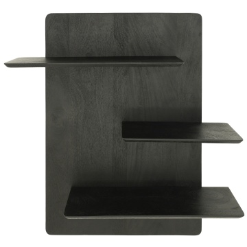 Decoratiune de perete Seco negru 60x23x90 cm