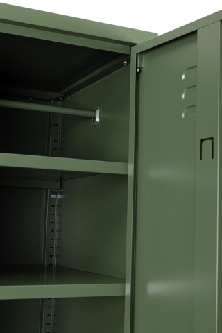 Dulap Cambridge, cu 1 ușă, din oțel, vopsit electrostatic, verde, 46x38x185 cm - Img 3