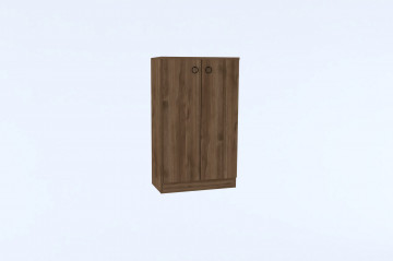 Dulapior din pal melaminat Defne nuc 60x100x31,6 cm - Img 4