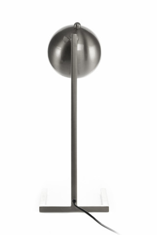 Lampa decorativa din fier Bruna argintie, un bec - Img 4