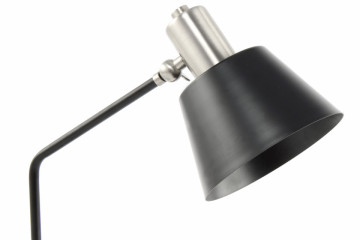 Lampa decorativa din fier Triumph argintie/neagra, un bec - Img 6