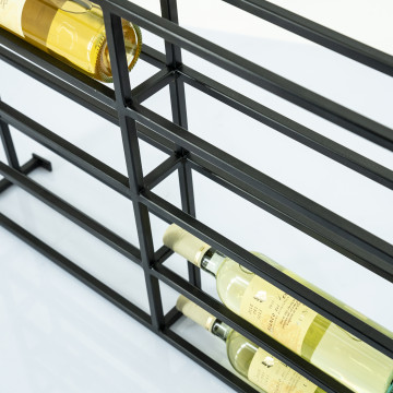 Raft pentru vin orizontal Mex 71x12x50 cm - Img 8