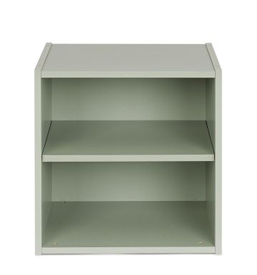 Raft tip cub, finisaj verde salvie, 35x35x35 cm - Img 3