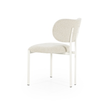 Scaun din tesatura taupe - Img 3