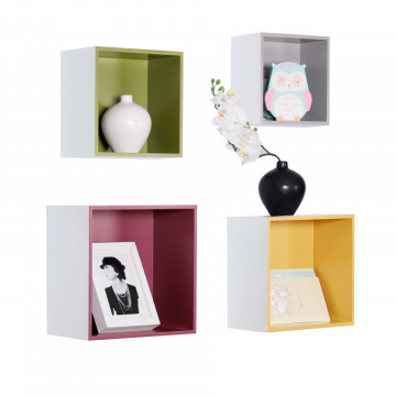 Set de polite etajere Quadro Multi 21-29 x 21-29 cm - Img 4