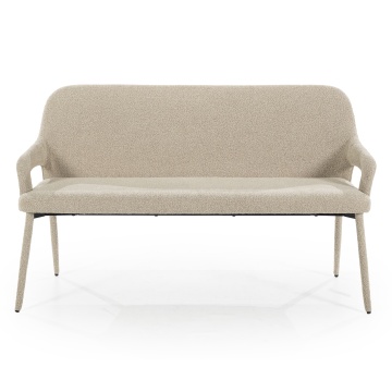 Bancheta Fika din tesatura taupe - Img 2
