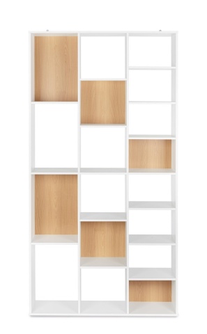 Bibliotecă ARTIC din MDF alb 178 cm - Img 3