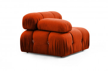 Coltar Bubble modular, 3 locuri, caramiziu - Img 3
