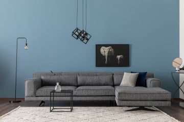 Coltar Jivago pe dreapta, 3 locuri, gri - Img 3