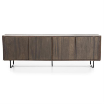 Comoda TV din lemn de mango James 180x40x61 cm maro