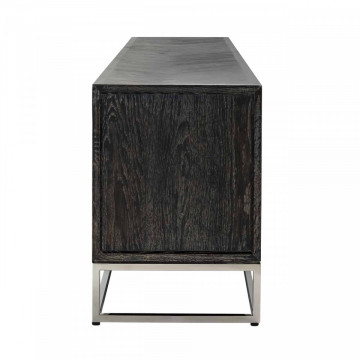 Comoda Tv din stejar Blackbone 220 cm - Img 2