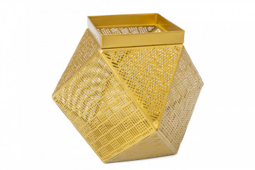 Cos Basket Art Auriu I - Img 1