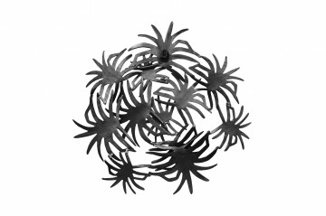 Decoratiune de perete din fier Domizil neagra - Img 4
