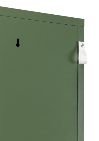 Dulap Cambridge, cu 1 ușă, din oțel, vopsit electrostatic, verde, 46x38x185 cm - Img 4