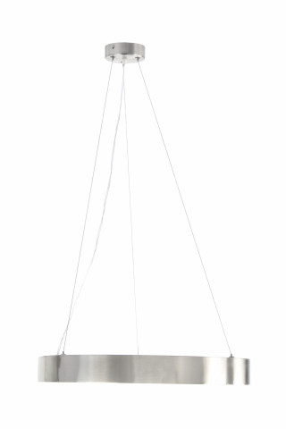 Lustra din PVC/fier Saturn argintie, LED - Img 2