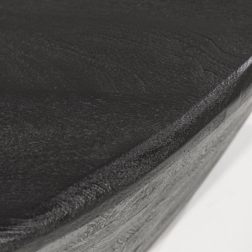 Masuta de cafea din lemn de mango Mila 70x53x35 cm neagra - Img 2