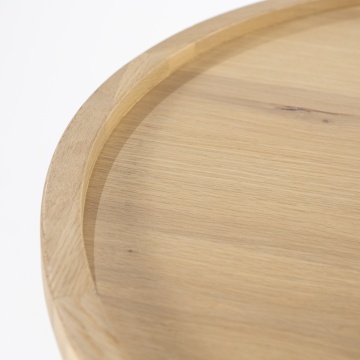 Masuta de cafea Leia din MDF stejar 80x32 cm - Img 3
