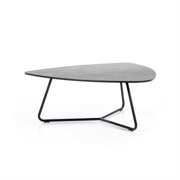 Masuta de cafea Moos 85x95 cm neagra