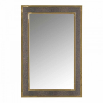 Oglinda dreptunghiulara cu rama din poliuretan auire Bara, 90 x 60 x 3 cm - Img 1