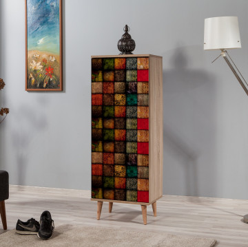 Pantofar din pal melaminat Filinta 723 stejar 50 cm - Img 2