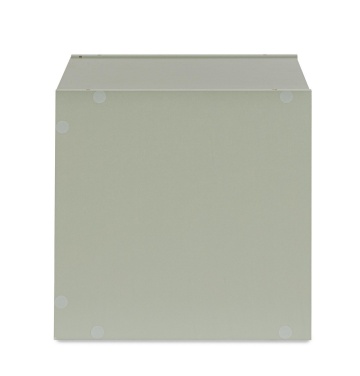 Raft tip cub, finisaj verde salvie, 35x35x35 cm - Img 4