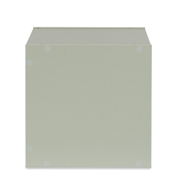 Raft tip cub, finisaj verde salvie, 35x35x35 cm - Img 4