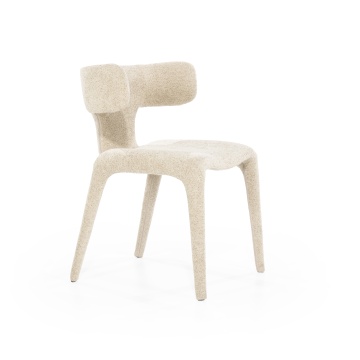 Scaun Dave din Tesatura, metal si lemn taupe - Img 10
