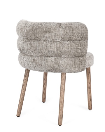 Set de 2 scaune Ilma tapitate 60x63x78 cm - Img 2
