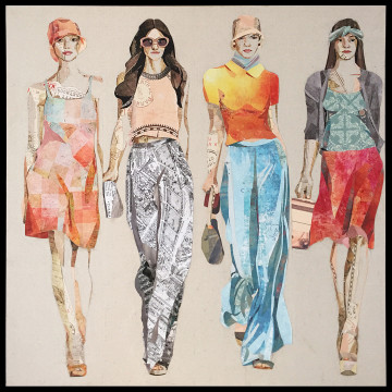 Tablou Runway 102cm x 102cm - Img 1