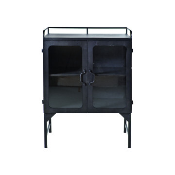 Vitrina din metal Ventana Collection, 2 usi small - Img 1