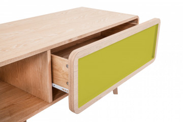 Comoda TV cu lemn de frasin Addison 140 cm - Img 4