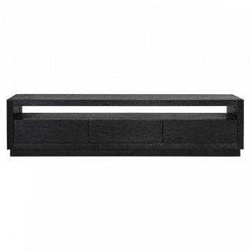 Comoda Tv din stejar Oakura 185 cm - Img 4