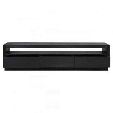 Comoda Tv din stejar Oakura 185 cm - Img 6