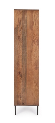 Dulap înalt Tadita cu 2 uși, din lemn de mango, 85x40x170 cm - Img 4