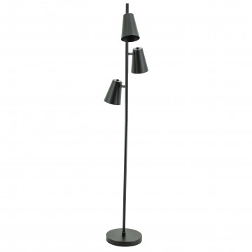 Lampă de podea Cole 34x24x156 cm neagră