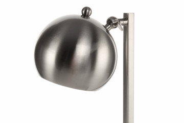 Lampa decorativa din fier Bruna argintie, un bec - Img 6