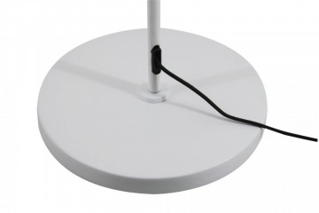 Lampadar din fier/cupru/aluminiu Caricia 135 cm alb, un bec - Img 5