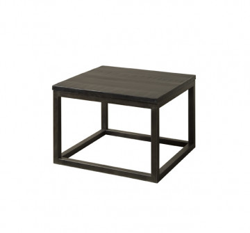 Masuta de cafea patrata din lemn 60x60 gri
