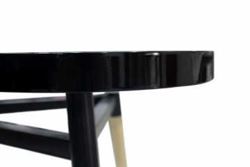 Masuta de cafea triplet Butler 86,5x71x50 cm neagra - Img 7